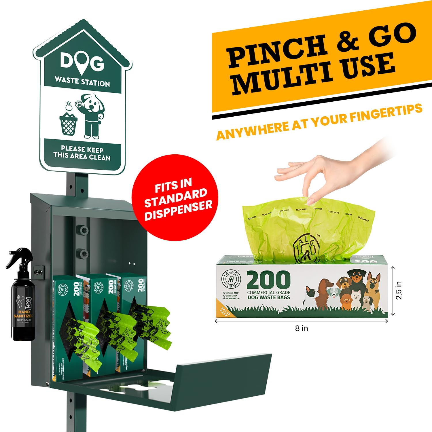 ALAGPRO refills-universels: solution pratique pour réapprovisionner les stations.