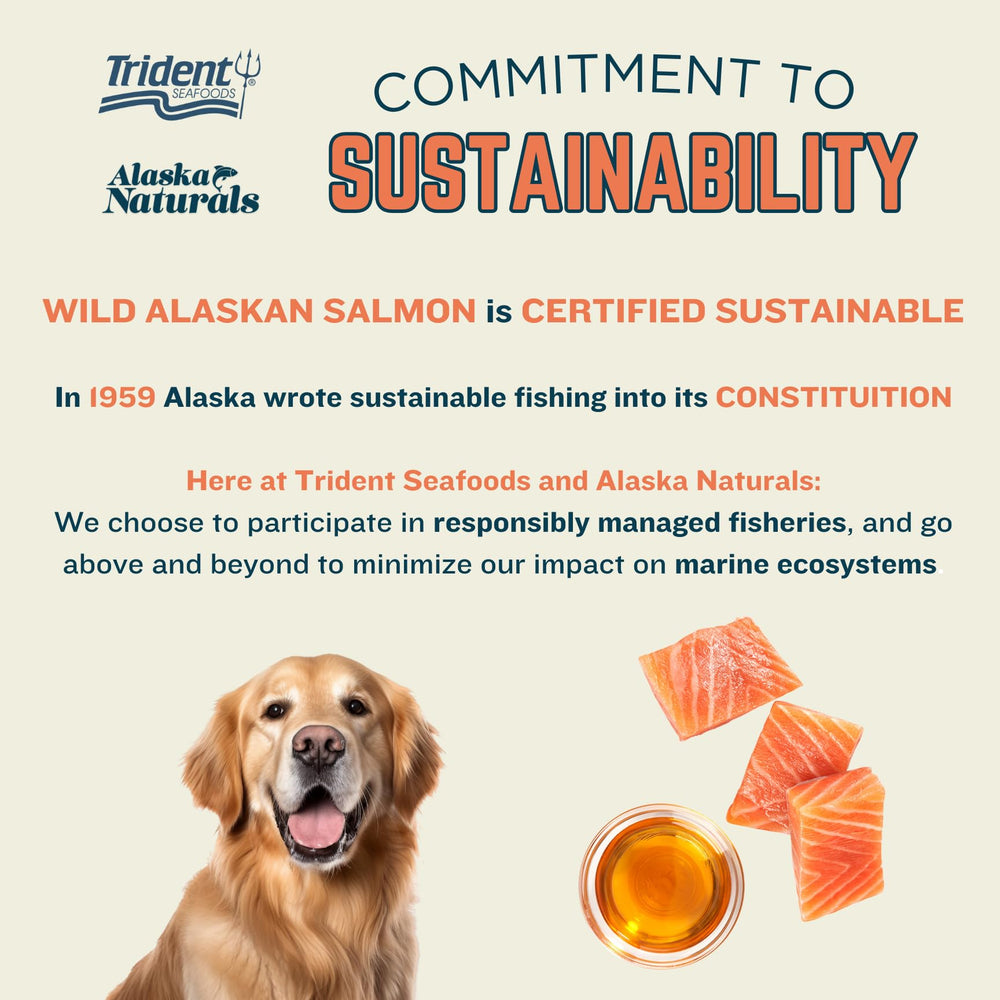 Alaska Naturals fabrication USA – ingrédients simples et qualité.