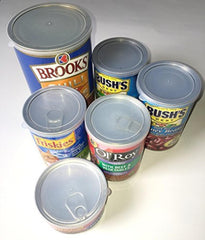 ALAZCO ensemble de 12 couvercles réutilisables pour boîtes de conserve, fermeture hermétique.