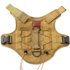 ALBCORP harnais tactique chien avec attache dos pour promenades détendues.