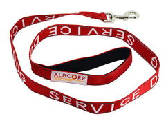 ALBCORP Laisse-Service-Dog Poignee-Neoprene : prise confortable et anti-fatigue.