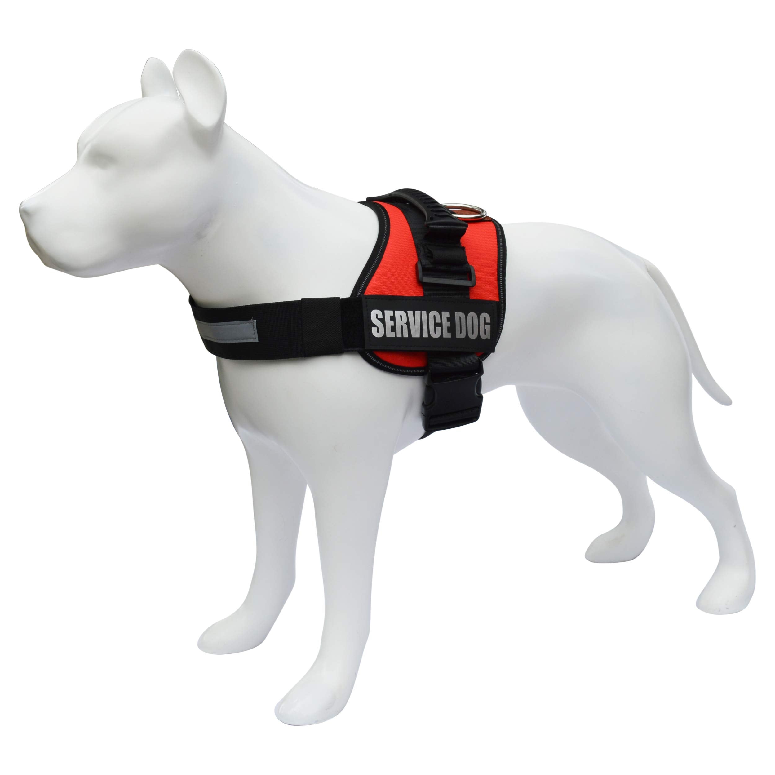 ALBCORP Veste service chien - harnais ajustable pour un ajustement sur mesure.