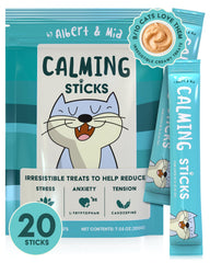 ALBERT & MIA friables à lécher pour chats, goût attractif pour moments stressants.