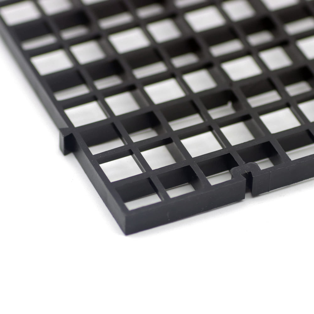 ALEGI accessoire diviseur grille aquarium noir, utilisation décorative et rangement utile