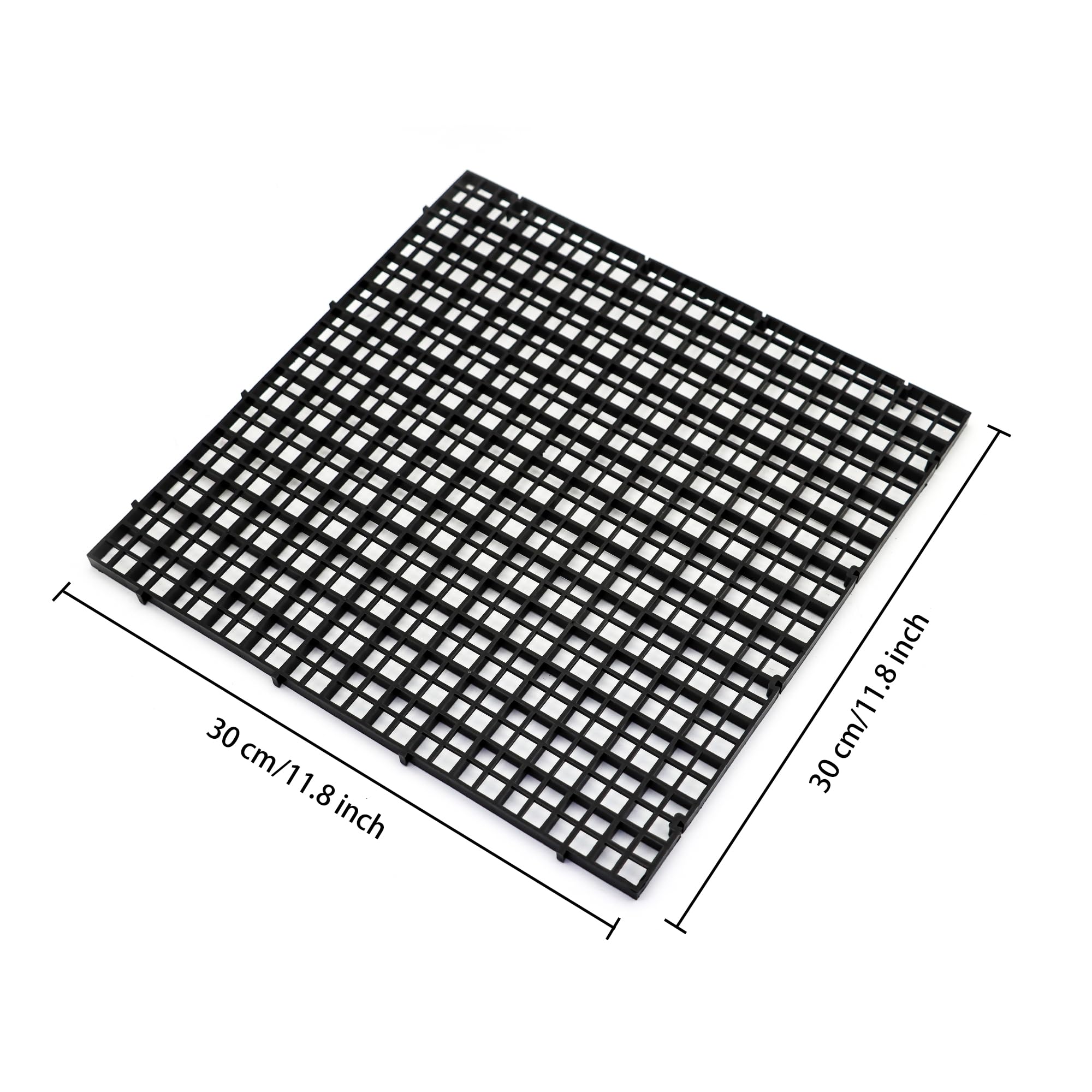 ALEGI diviseur d'aquarium, détail du maillage 0,39 pouce, segmentation précise