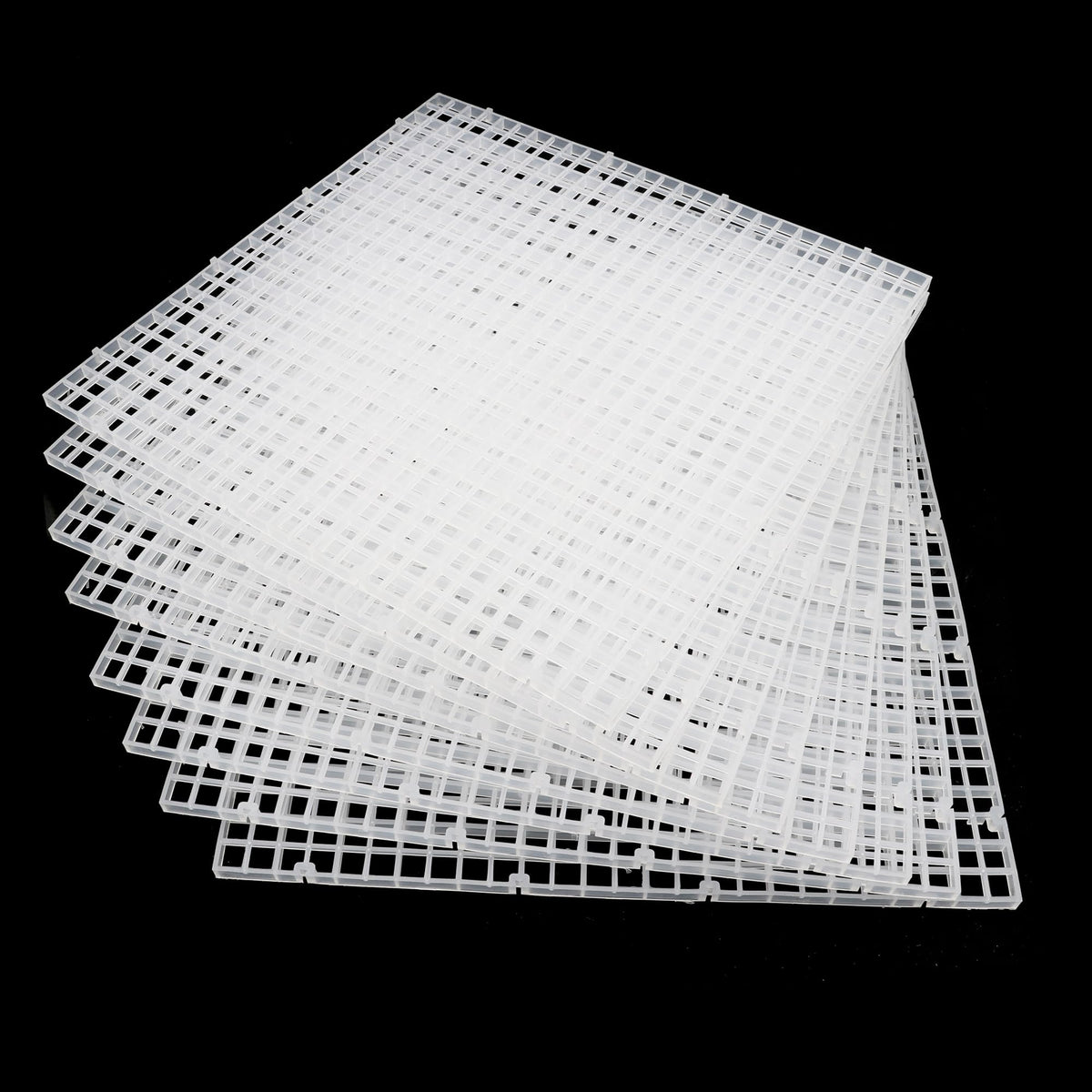 ALEGI diviseur grille œuf bac aquarium, ensemble de 8 pièces pour organiser l'espace.