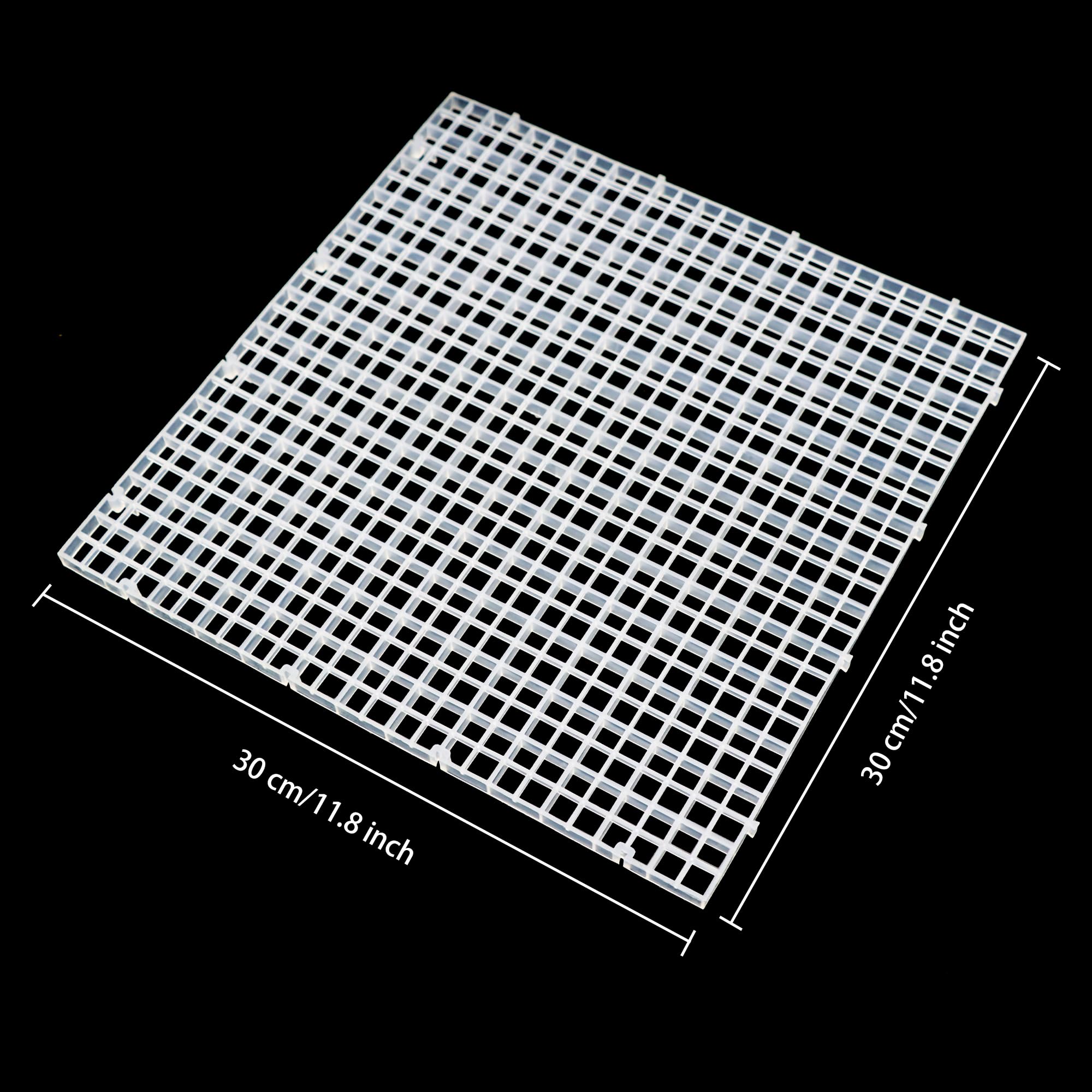ALEGI grille diviseur plastique pour bac d'aquarium, séparation efficace.