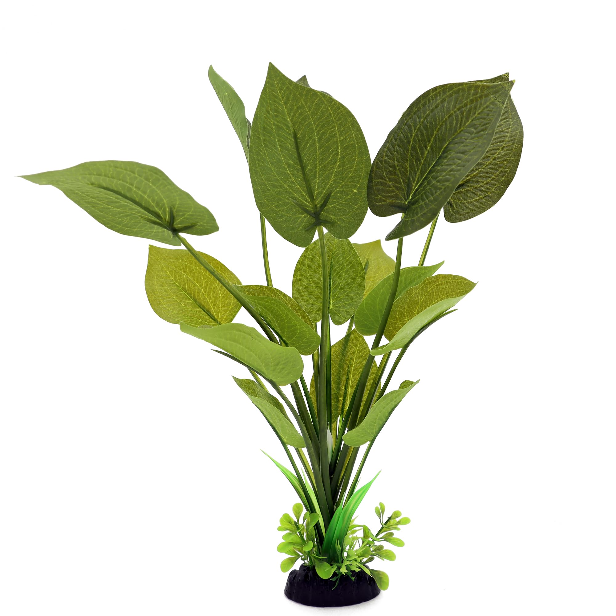 Plante en soie ALEGI pour aquarium, nageoires protégées et mouvement fluide.