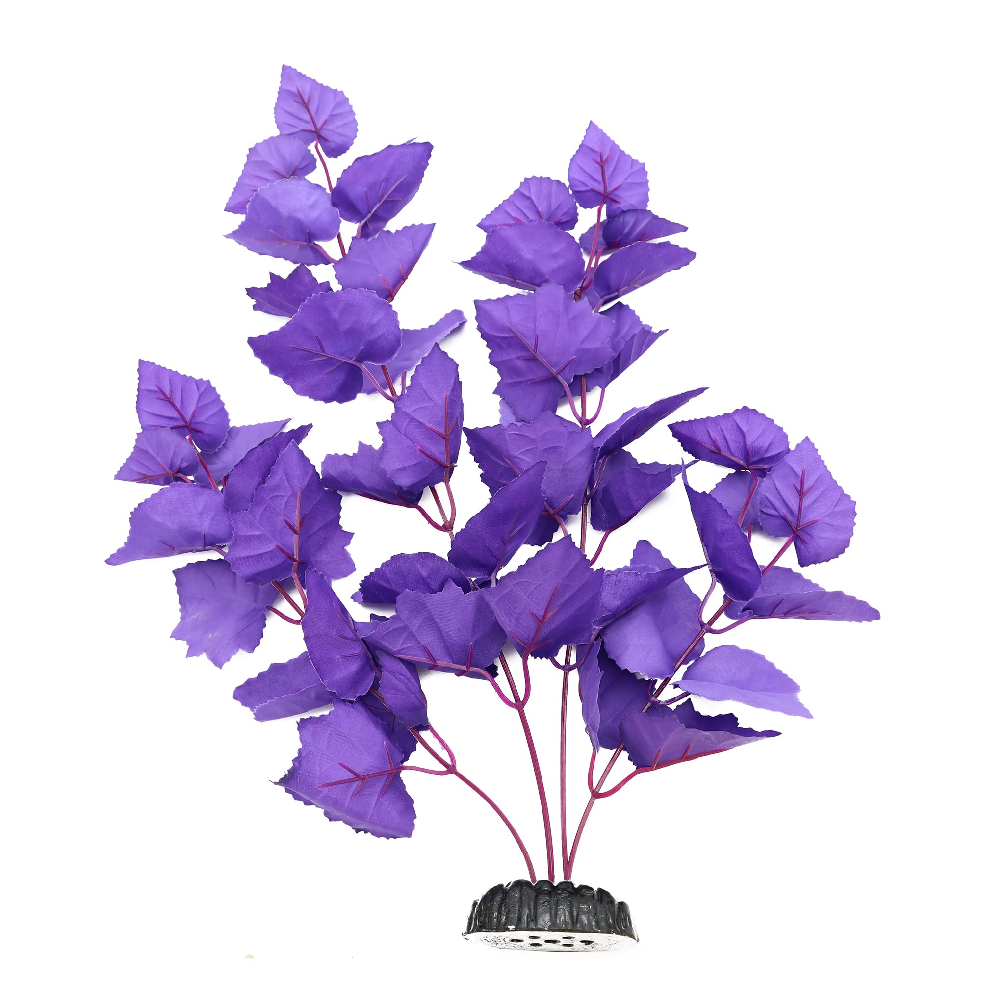 Couleur violette durable Alegi, plantes en soie conservant forme et couleur.