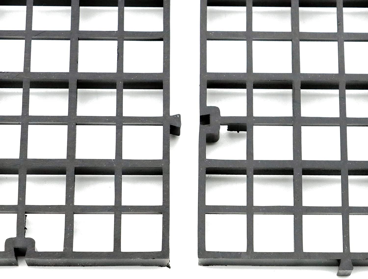 ALEGI séparation poissons bac aquarium grille plastique noir, habitat ordonné.