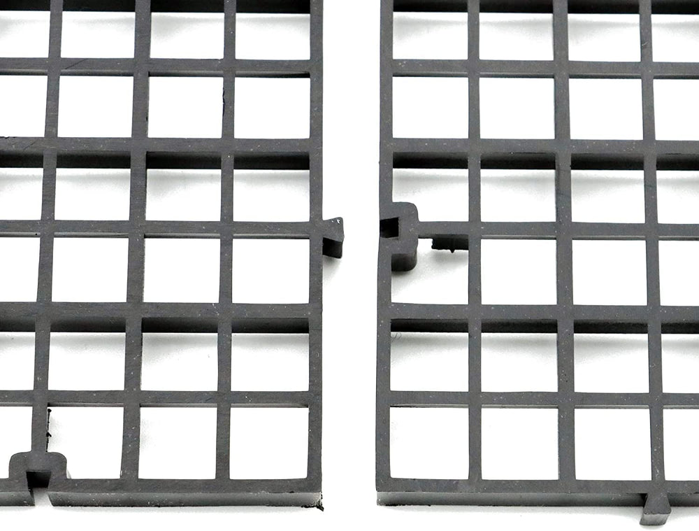 ALEGI séparation poissons bac aquarium grille plastique noir, habitat ordonné.