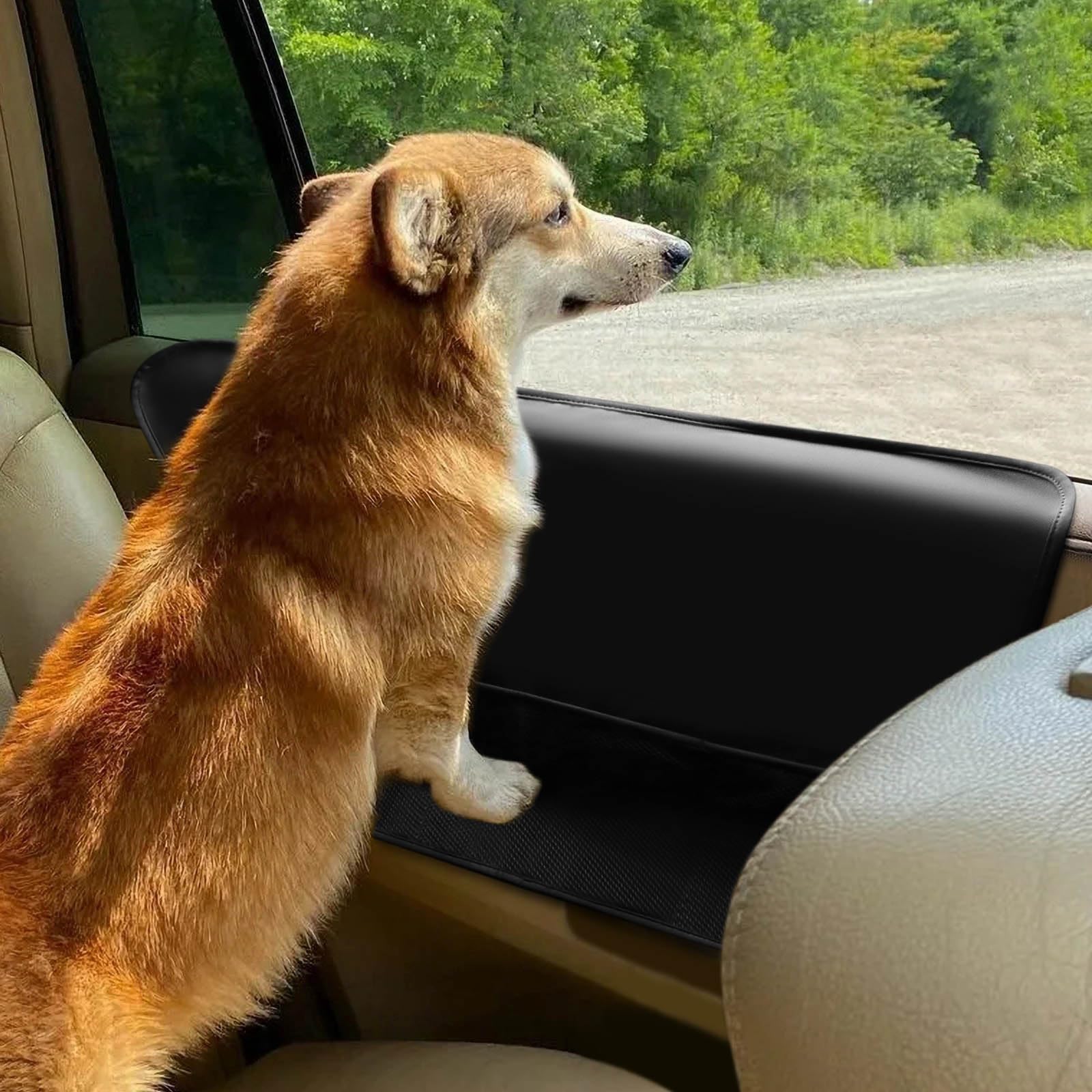 ALEIFLE protections-portieres-chien-dans-voiture: intérieur protégé et trajet plus propre.