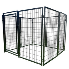 Cage ALEKO en acier 5x5x4, vue extérieure, idéal pour extérieur sûr