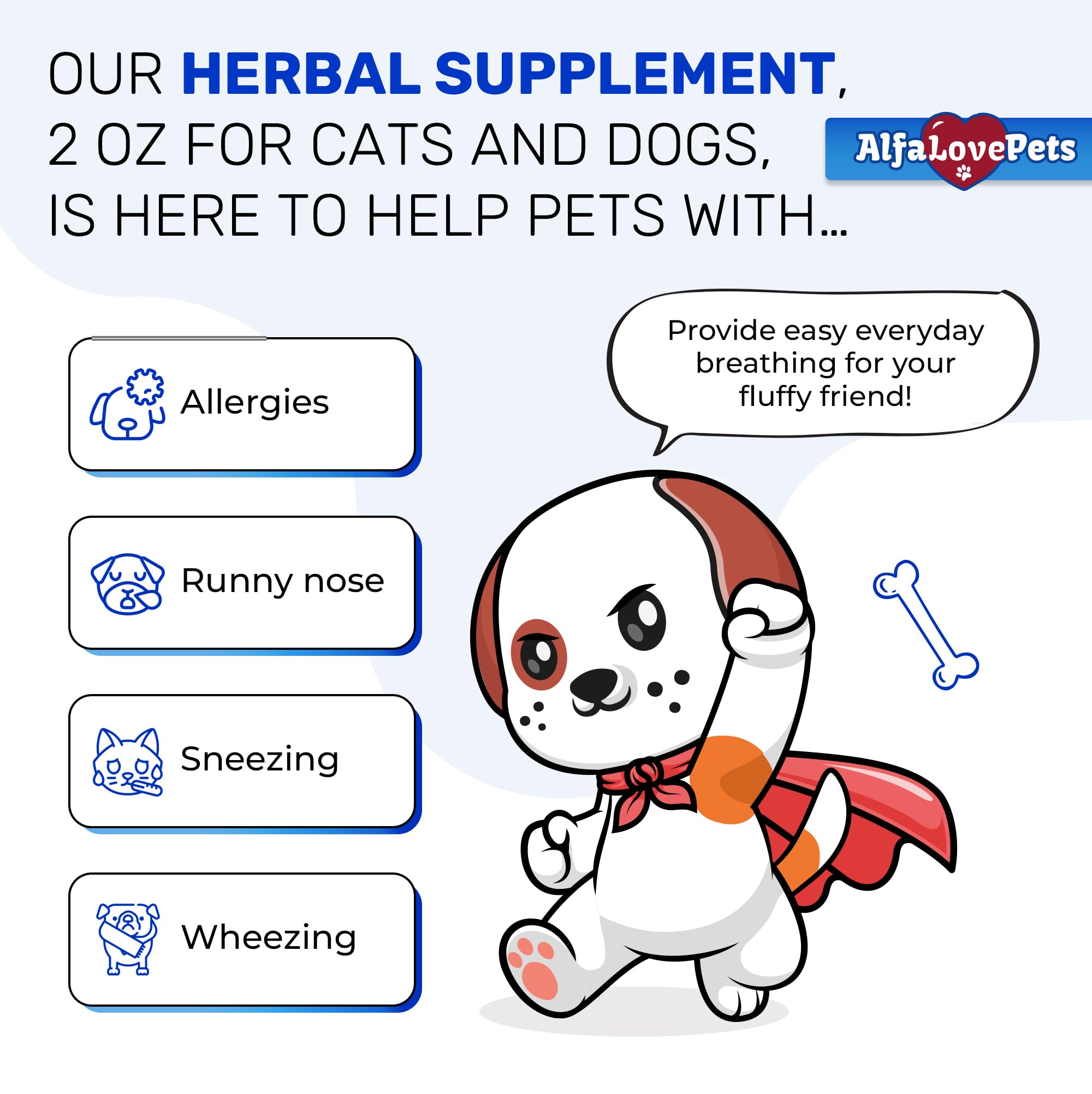 Ingrédients-naturels: feuilles de molène et calendula pour Alfa Love Pets.