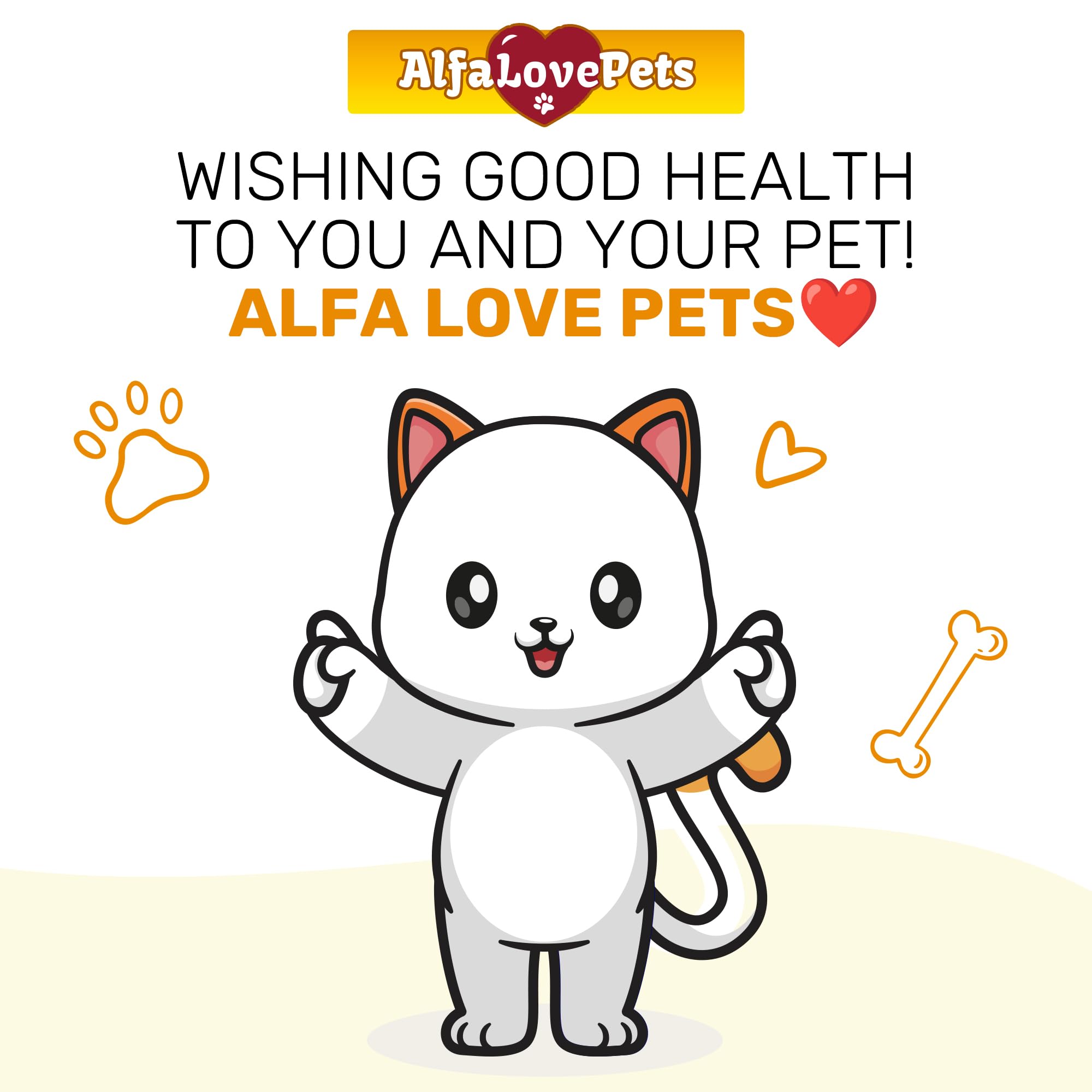 Alfa Love Pets utilisation quotidienne, formule sûre pour chats
