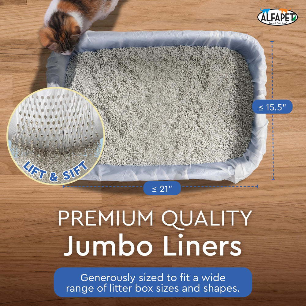 Liners Alfapet XXL résistant aux griffes des chats actifs.