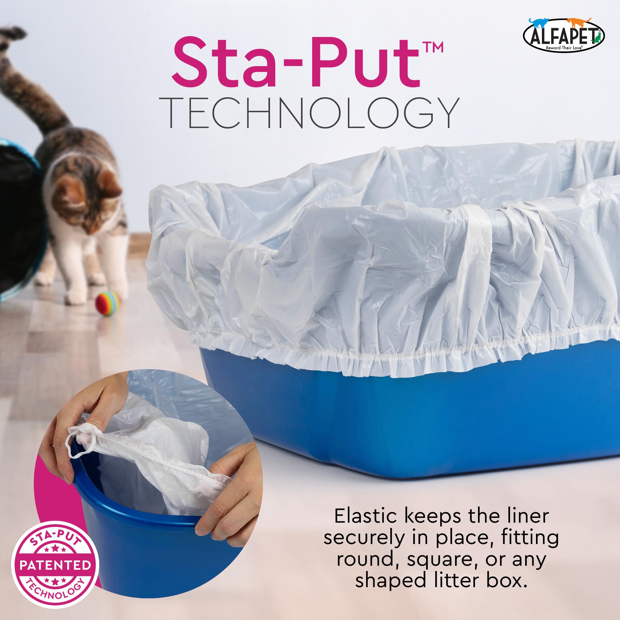 Rangement et élimination propres avec les liners Alfapet