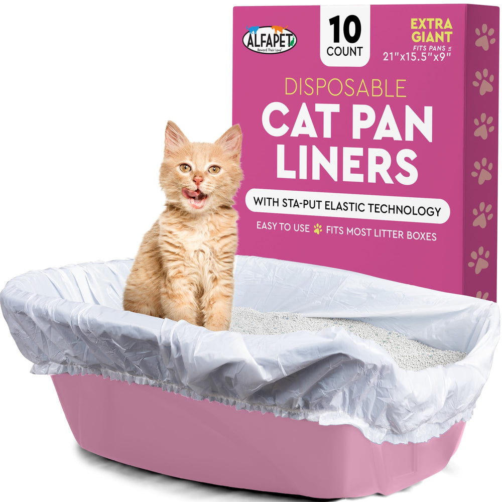 Alfapet sacs-litiere-extra-giant-37x18: idéal pour bacs XL, changement rapide et propre.