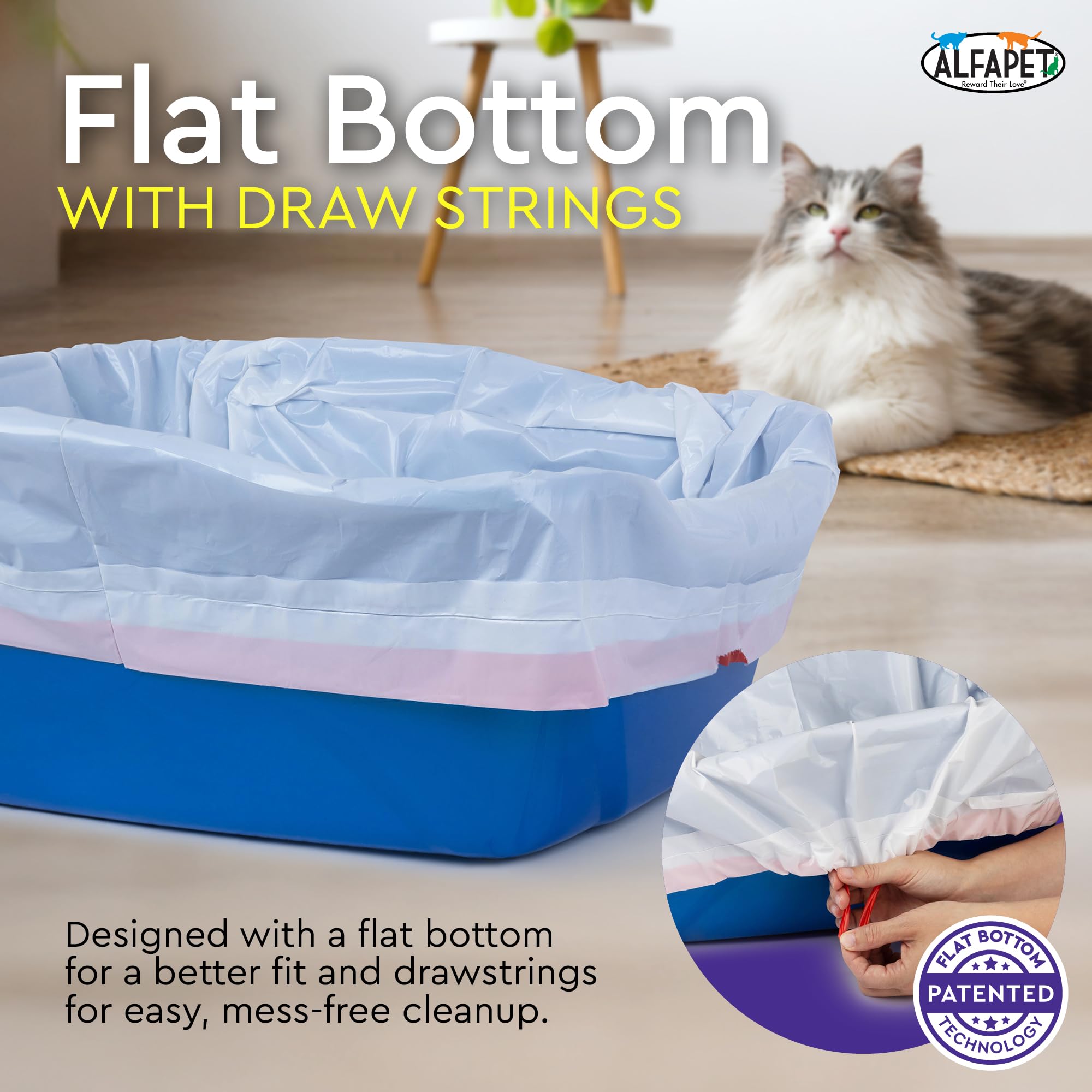 Sacs Alfapet résistants aux griffes, durables pour chats actifs.