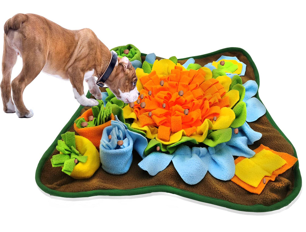 Alibuy tapis-snuffle chien intérieur anti-glissant pour stimulation naturelle.