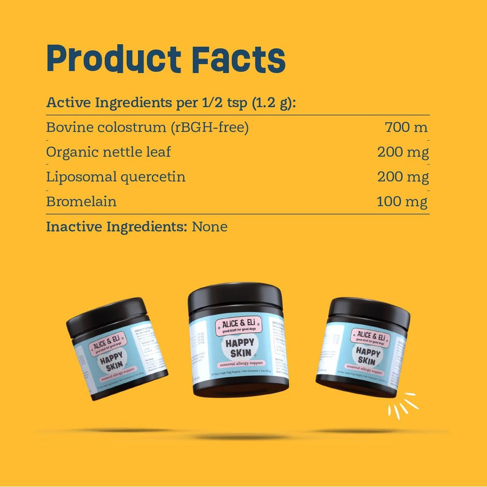 Alice & Eli Happy Skin – Gouttes doseuses en action, usage quotidien possible.