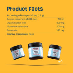 Alice & Eli Happy Skin – Gouttes doseuses en action, usage quotidien possible.