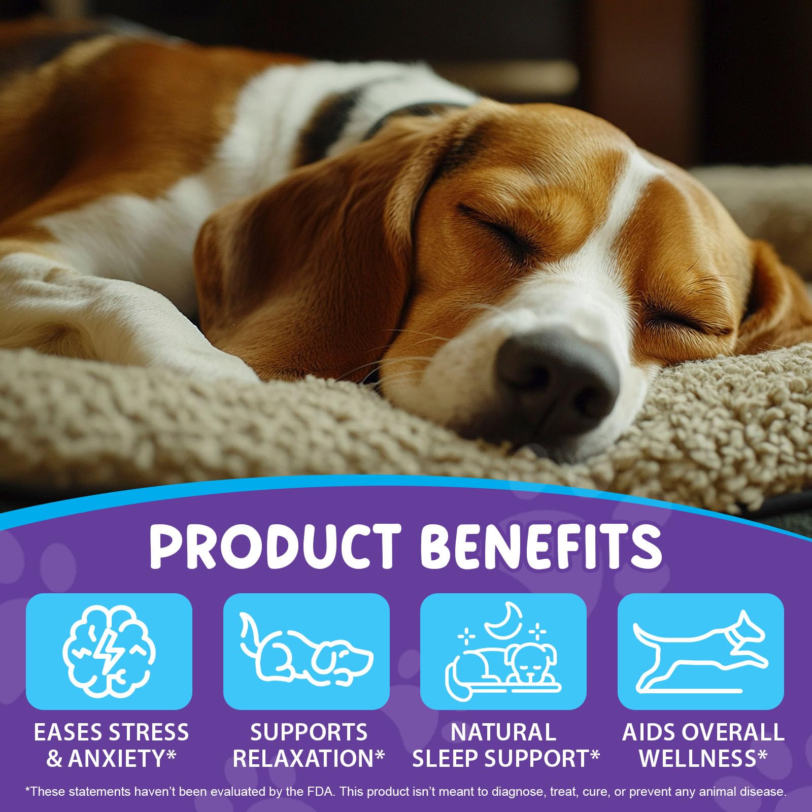 ALIVO Mélatonine chien dosage par poids pratique et sûr