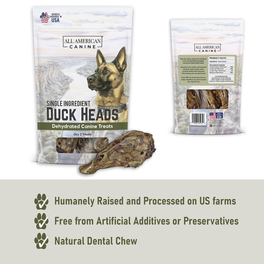 All American Canine Quack Pack: emballage prêt à offrir et qualité fabriquée aux États-Unis.