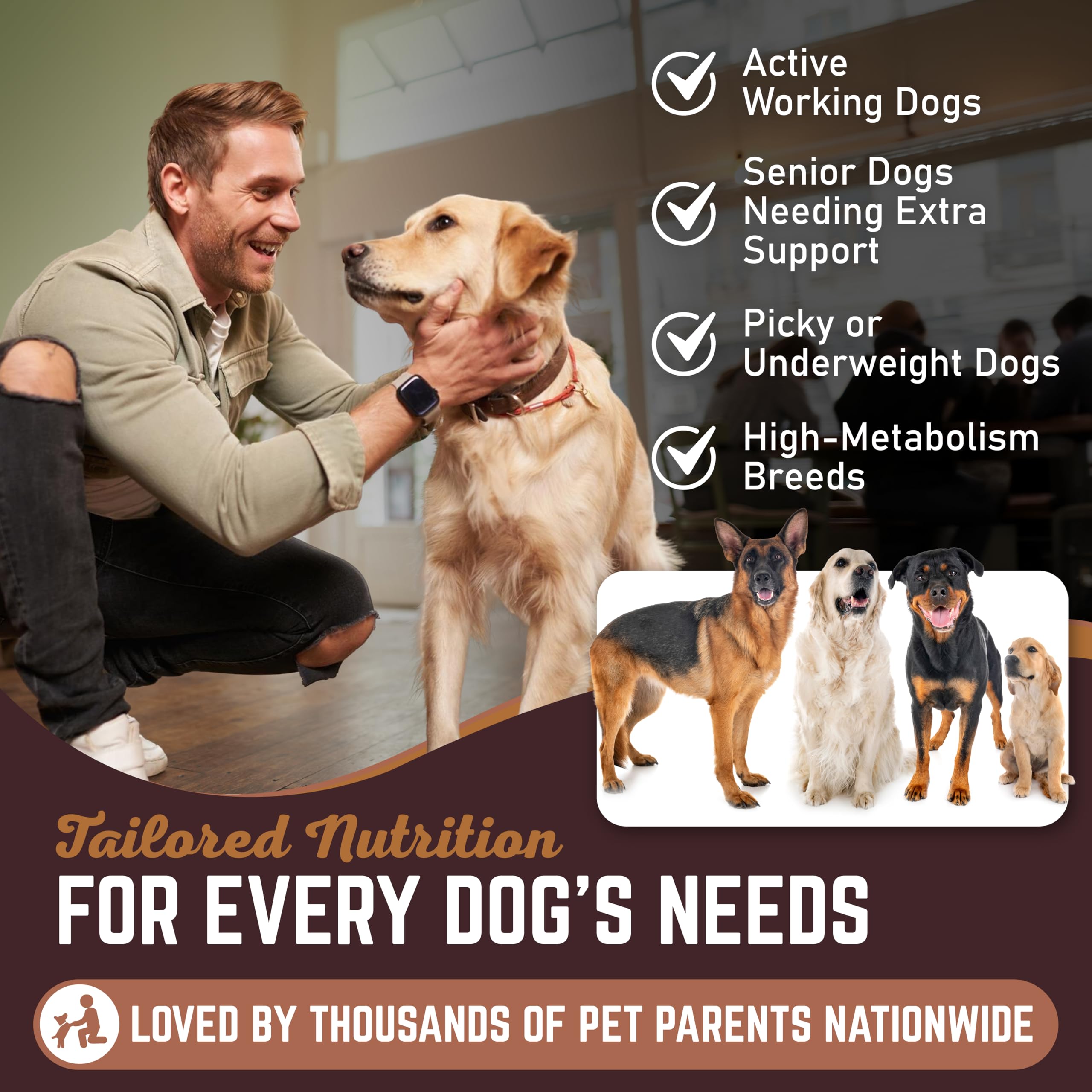 All American Canine – Sans additifs artificiels, friandise naturelle et saine.