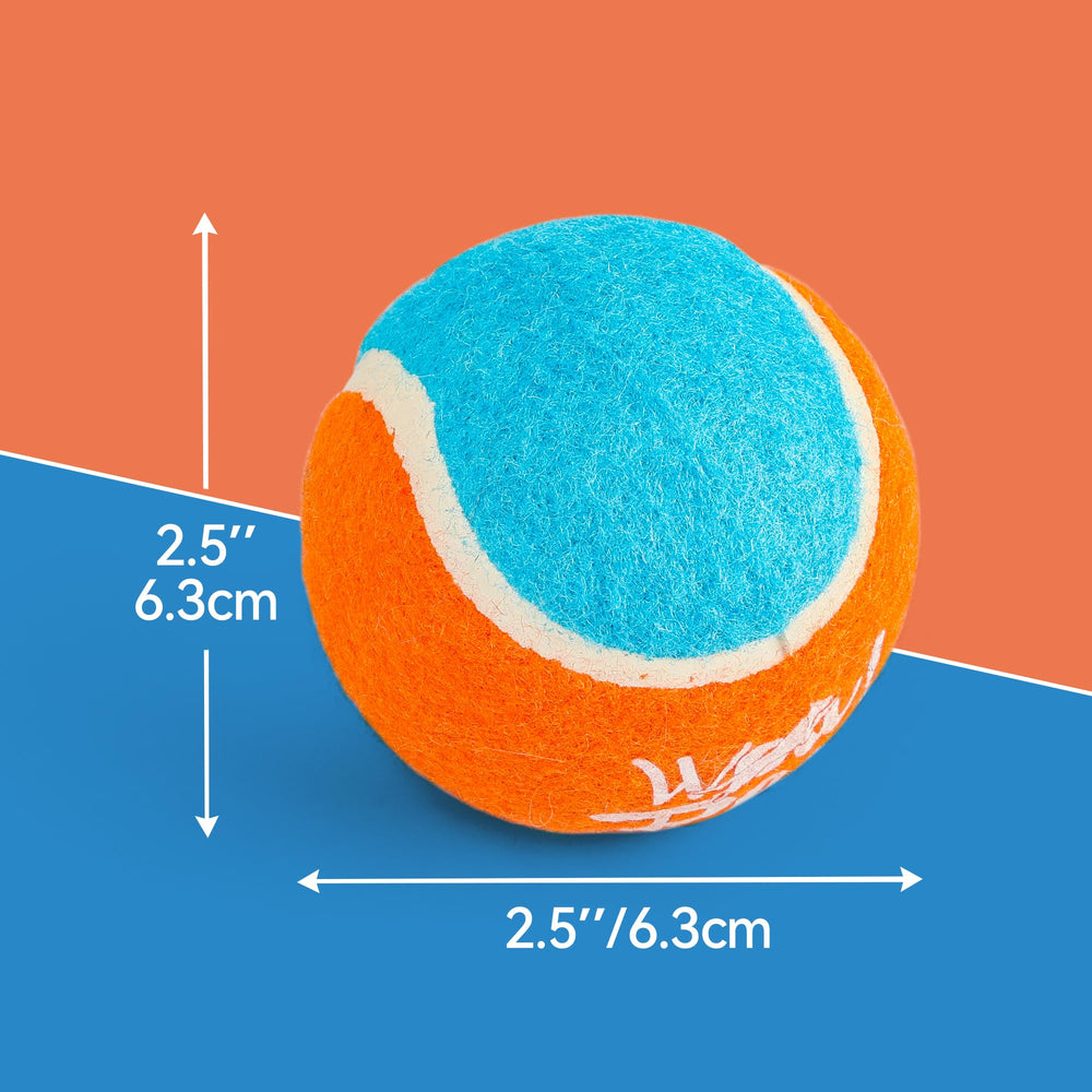 Balles tennis All For Paws durables et sans toxiques – jeu sûr.