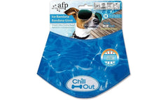 Bandana rafraîchissant ALL FOR PAWS pour chien, prêt à rester au frais lors des sorties.