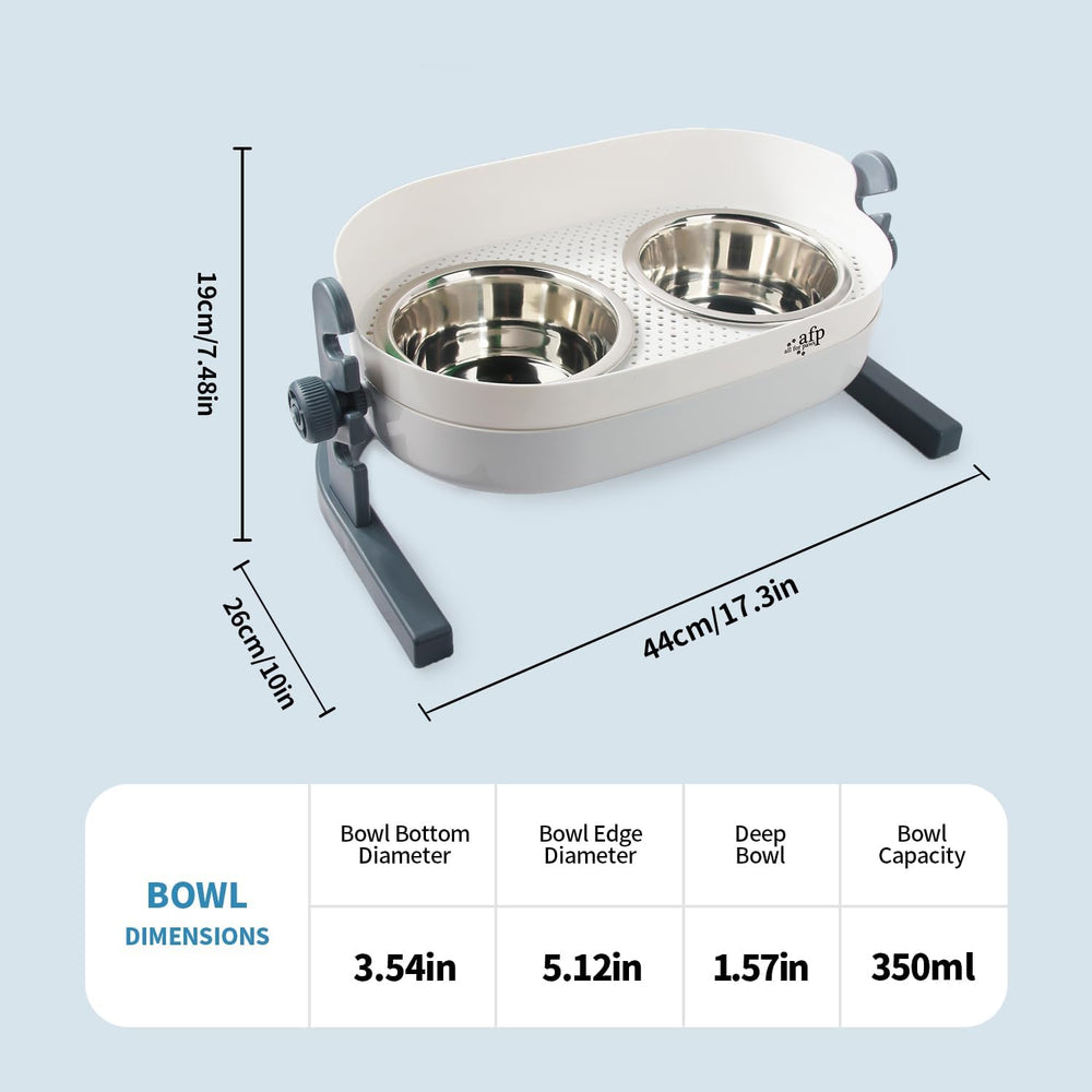 ALL FOR PAWS base stable et robuste évite les renversements.
