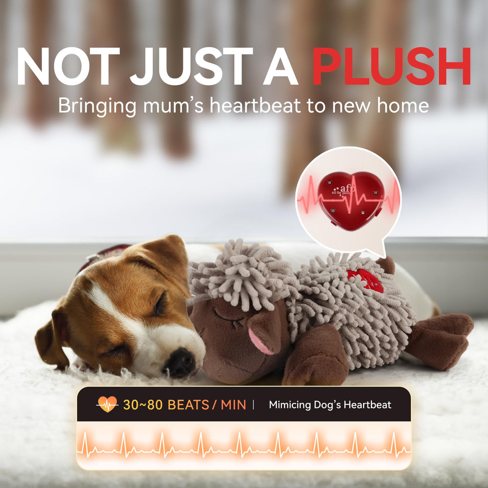 ALL FOR PAWS jouet chien oreilles-crinkle et queue stimulant le jeu.