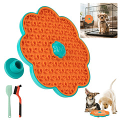 ALL FOR PAWS Lick Mat 2-en-1 pour entraînement en cage, calme durable
