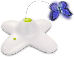 ALL FOR PAWS papillon-teaser-jouet-chat stimule l'instinct de chasse et amuse durablement.