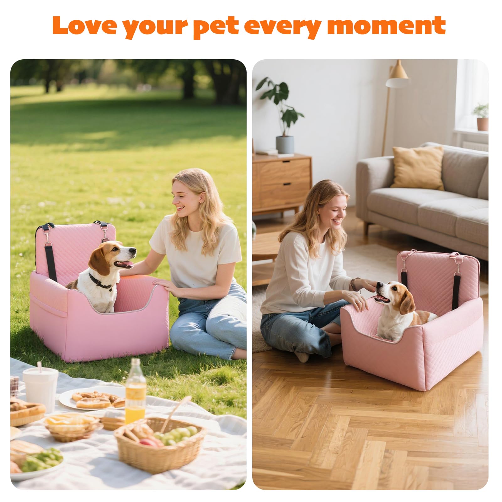 ALL GOOD PET SUPPLIES – design portable avec poches latérales.