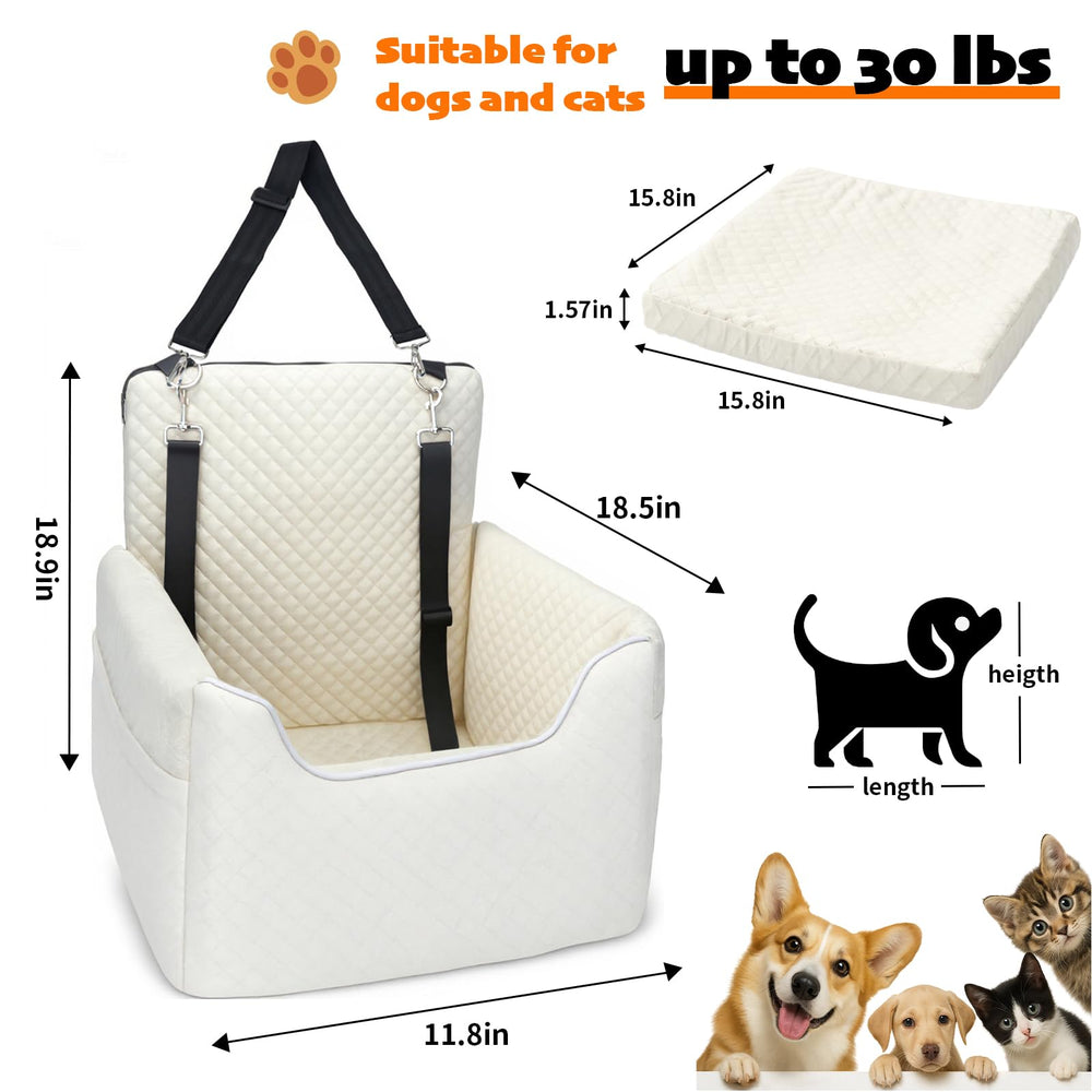 All Good Pet Supplies dimensions 15,8 l x 15,8 w x 18,5 h — adapté petits et moyens chiens