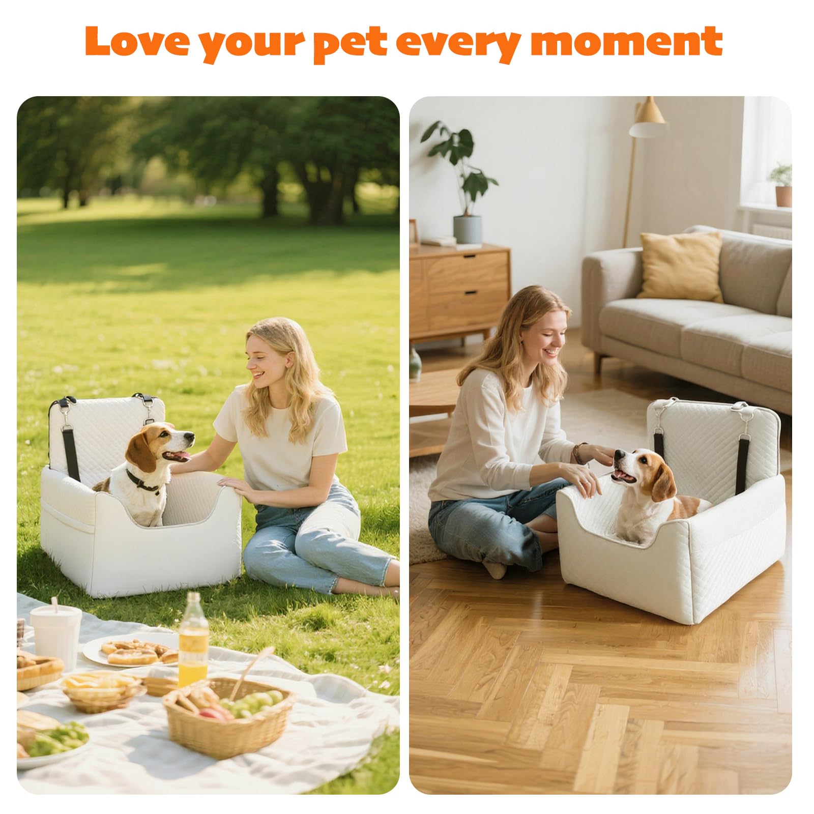 All Good Pet Supplies housse amovible lavable — entretien facile entre les trajets