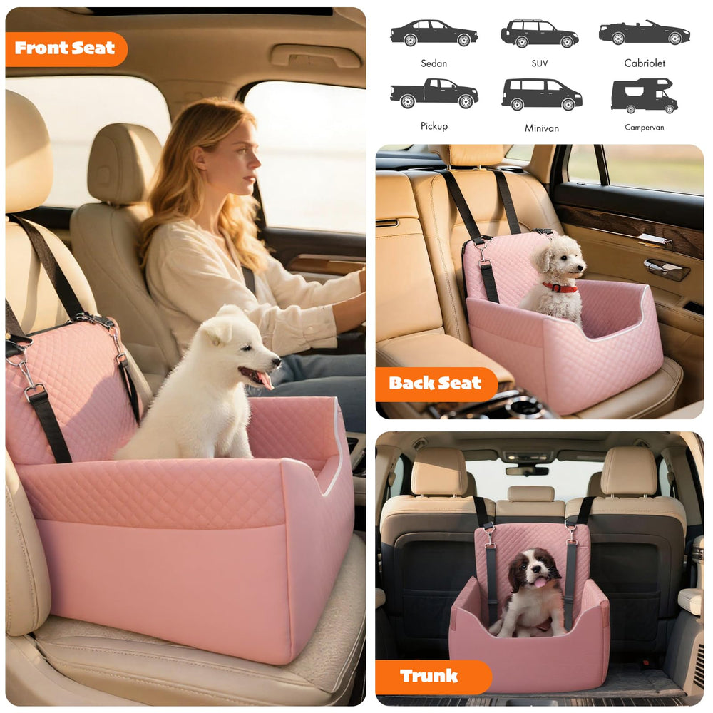 ALL GOOD PET SUPPLIES – double-face confort peluche et simili cuir pour été et hiver.