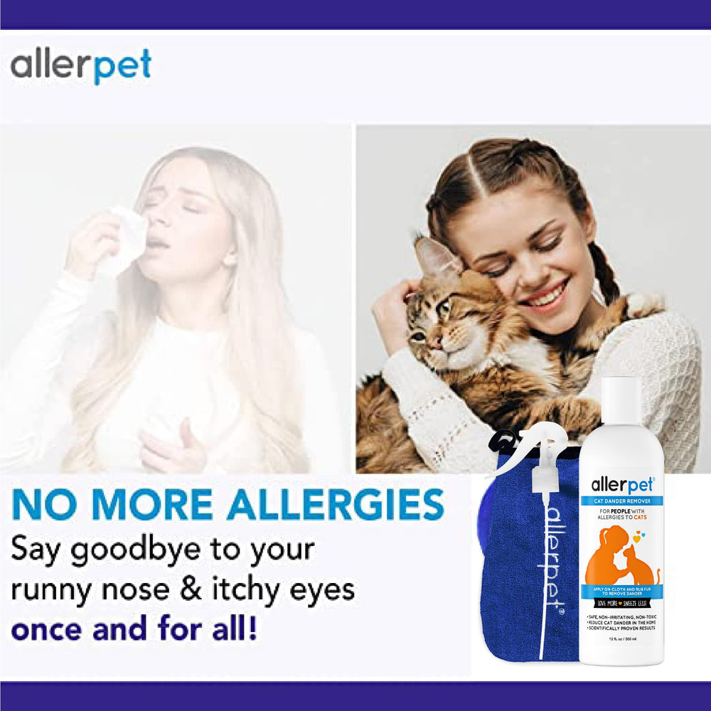 Allerpet Sans Eau — nettoyage du pelage sans rinçage, routine simple.