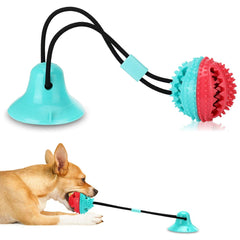 ALLRIER jouet dentition pour chien avec surface TPR 360°, nettoyage stimulant des gencives.