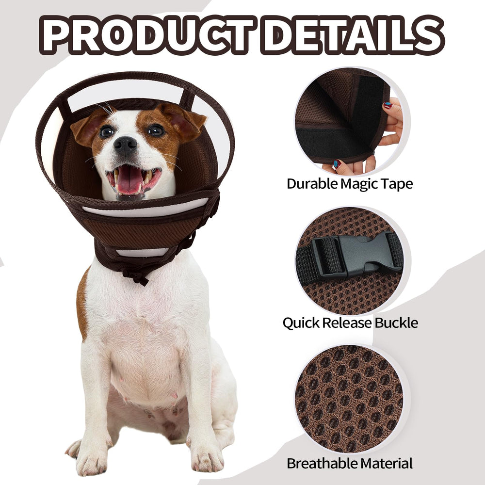 Allroaring cone chien, tissu respirable, confort durable.