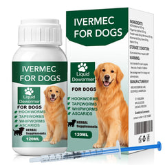 Alltripal Lvermect Liquide dans la bouteille, usage facile pour le soutien digestif canin