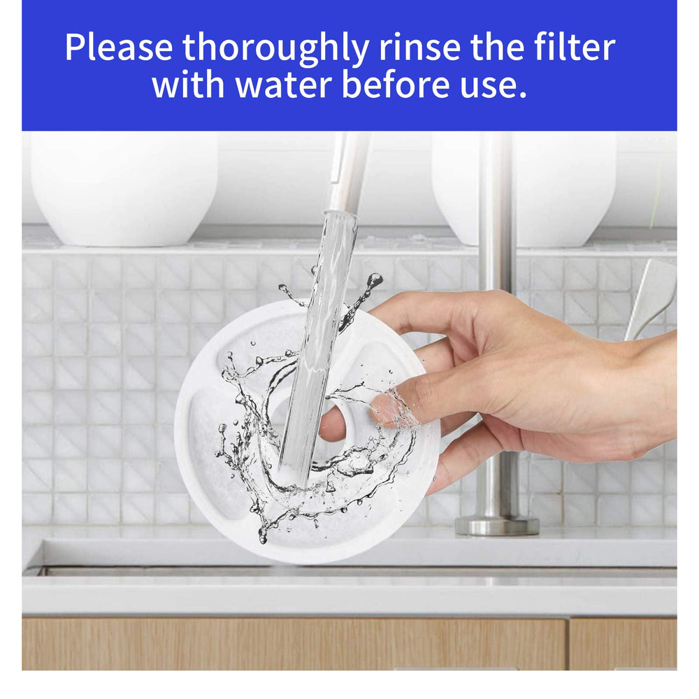 Filtre Allxin remplaçable rapidement pour maintenir l’eau fluide de la fontaine.