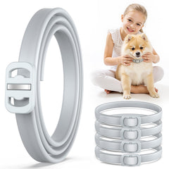 Collier naturel Allyeah pour chien – pack quatre aide à prévenir puces et tiques