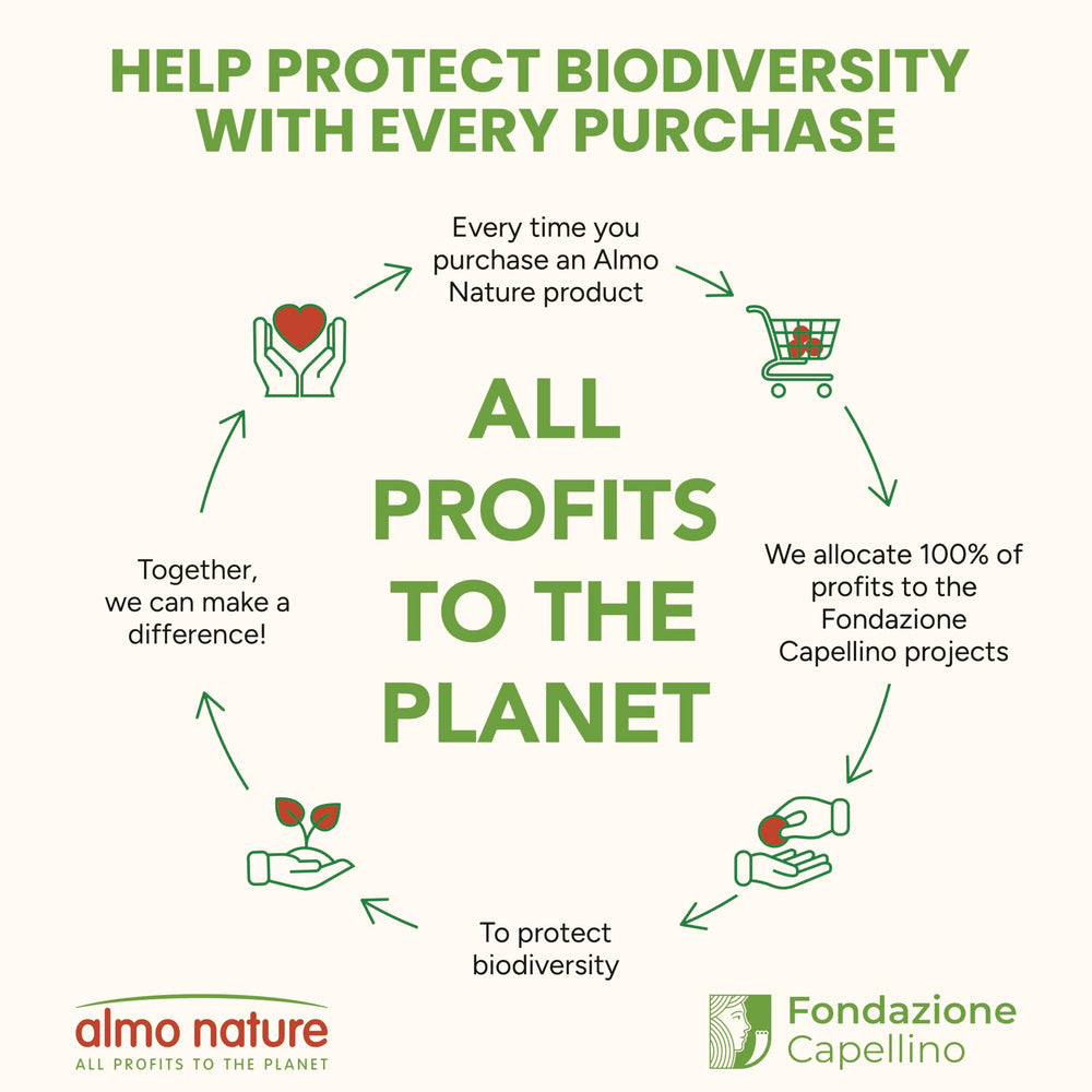 Almo Nature HQS Hydration Help biodiversité: soutien durable.
