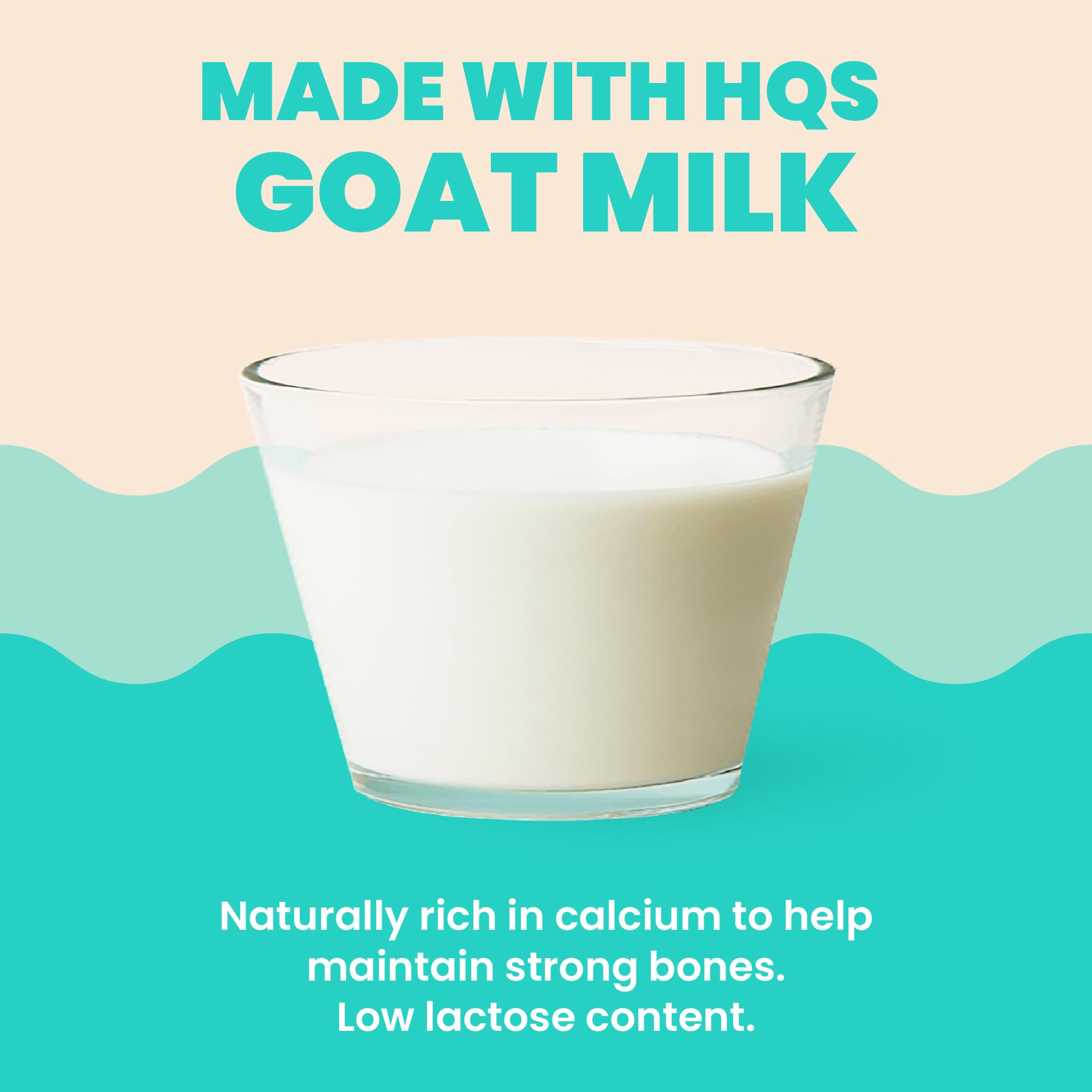 Almo Nature HQS, lait chèvre faible lactose, confort digestif.