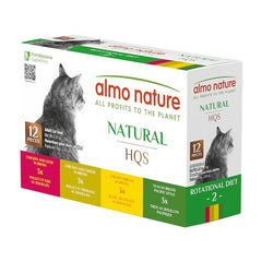 Almo Nature HQS Natural poulet dans bouillon, saveur appréciée par les chats