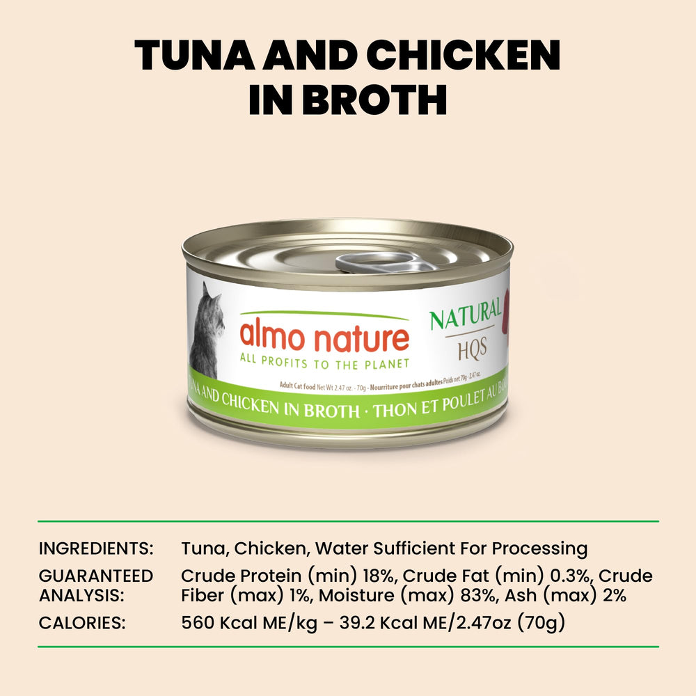 Almo Nature HQS omega-3 apportant soin au pelage et au bien-etre du chat.