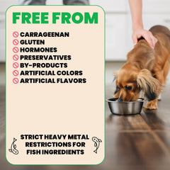 Almo Nature HQS poulet sans additifs, conserve naturelle et pure.